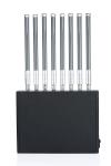 8 Bands 3G 4G Signal Jammer Stationary Indoor High Power 3G 4G Jammer