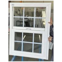 Buy cheap UPVC Single Hung Vinyl Windows Soundproof Double Vertical Sliding Windows product
