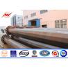Buy cheap 1-30mm Galvanised Electric Steel Pole For Power Transmission With Flange And Anchor Bol from wholesalers