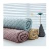 Buy cheap Ultrasonic Quilted Sofa Velvet Upholstery Fabric Customized Warp from wholesalers