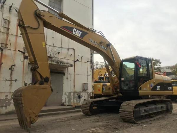 Buy cheap Crawler Type Used CAT 320C Excavator, second hand construction equipment from wholesalers