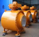 Anti Static Trunnion Ball Valve Blowout Proof and Corrosion Resistant