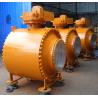 Buy cheap Anti Static Trunnion Ball Valve Blowout Proof and Corrosion Resistant from wholesalers