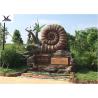 Buy cheap Water Park Artificial Life Size Resin Statues , Prehistoric Large Fiberglass Animals from wholesalers