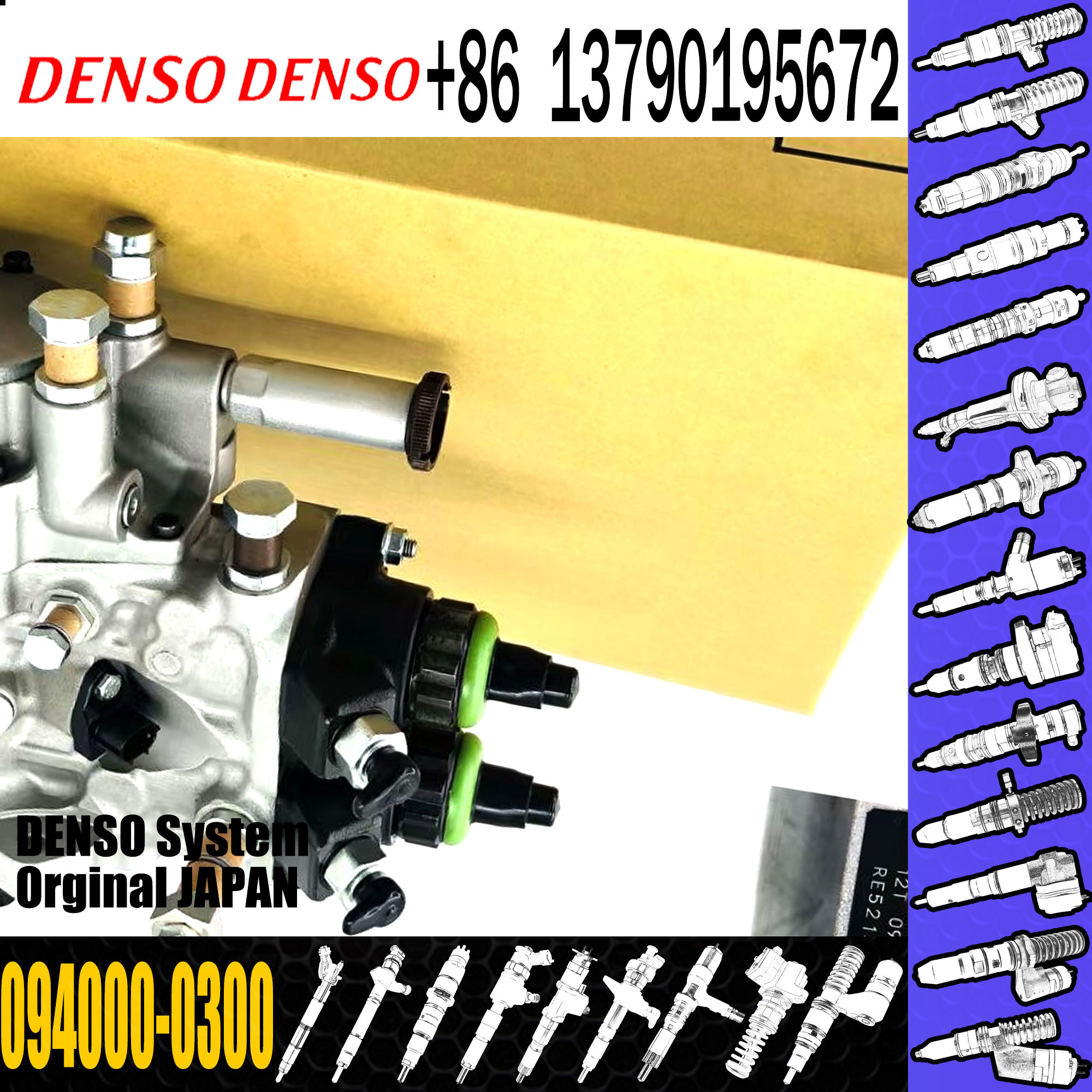 diesel fuel injection pump 094000-0305 8-94392769-5 8943927695 for ISUZU injector pump 094000-0305 8-94392769-5 094000-0