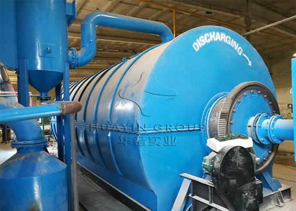 Buy cheap Automatic Rubber Waste Plastic Pyrolysis To Fuel Oil Used Tyre from wholesalers