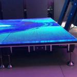 Dancing Floor Led Display Wedding Event Party Magnet 3D Floor Panels 250mmx250mm