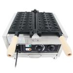 14PCS Japanese Fish Shaped Taiyaki Maker Electric Mini Waffle Cone Baker for