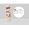 Buy cheap Liquid Foundation Custom Cosmetic Tubes Plastic D35mm 35-100ml With Bright White Surface Super Flat Cover Oval Tube from wholesalers