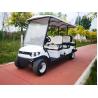 Buy cheap Double-Pupil 6-Seater Lithium Battery Electric Golf Cart With Customizable Color And LOGO from wholesalers