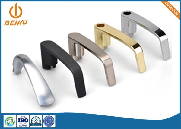 Buy cheap Plated Aluminum zinc alloy die cast Custom Door handles Hardware from wholesalers