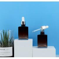 Buy cheap 30ml Square Glass Essential Oil Bottle Travel Dropper Bottle product