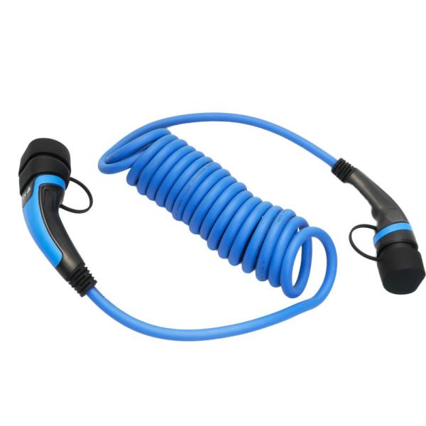 Buy cheap Spiral Car Charging IP55 16A Male To Female Connector from wholesalers