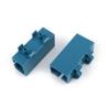 Buy cheap Simplex SC Subscriber Connector , Blue Fiber Optic Adaptor For Telecommunication from wholesalers