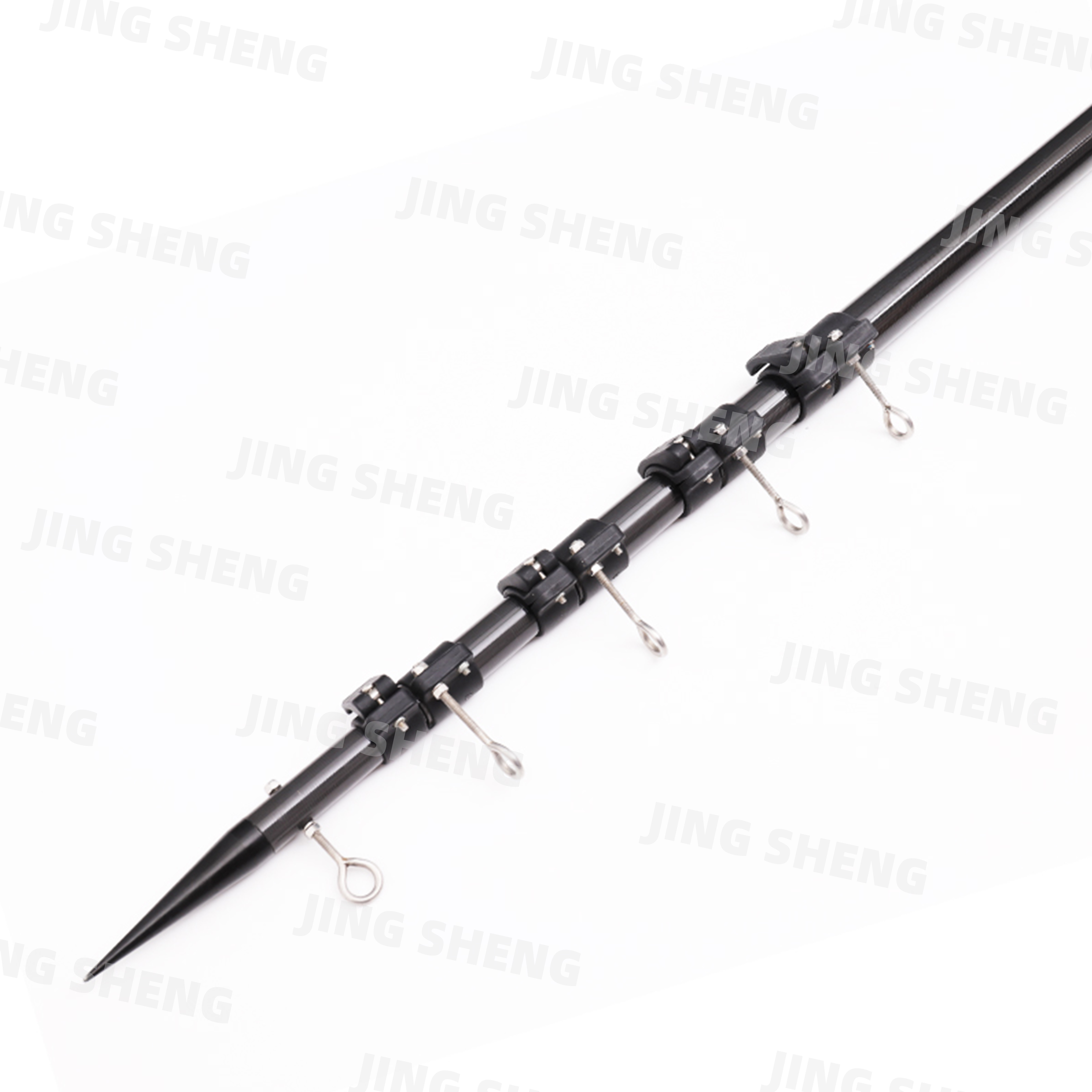 22FT Carbon Fiber Outrigger for Fishing Lightweight High Strength UV Corrosion Resistant