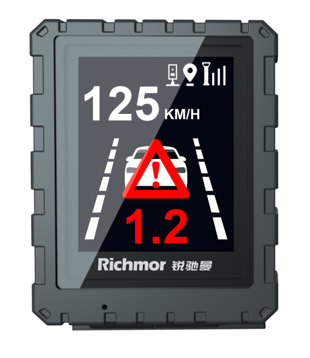 5V-12V Mini LED Display For Visual Reminder AI MDVR ADAS DSM BSD HOD Speed Alarm