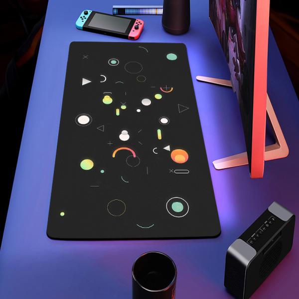 NO Wireless Charging Custom Gaming Mouse Pad Xxxl Sublimation Hot Transfer with Edging