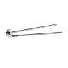 Buy cheap Swivel Towel Holder Bathroom Double Towel Bar Chrome Parts from wholesalers