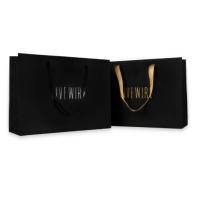 Buy cheap Kraft Recyclable Black Printed Kraft Bags product