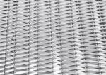 Stainless Steel Rigid Woven Wire Mesh Panels 4.8mm For Elevator Cladding