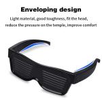 LED Glasses Neon Sunglasses Light Up Glasses Party Articles Rave Costume Party