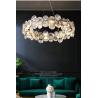 Buy cheap Modern Ring Led Chandelier For Living Room Luxury Glass Hanging Lamp(WH-MI-315) from wholesalers