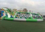 Outdoor Giant Inflatable Water Park 30m Diameter Constant Blower With Crocodile