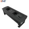 Buy cheap 3Mm Panel Thickness electric Black Desk Pop Up Multimedia Socket from wholesalers