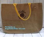 Reusable Jute Shopping Bag With Logo Wholesale,Wholesale tote plain shopping