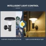 Exterior Wireless Metal Solar Wall Mounted Solar Light IP65 Waterproof For