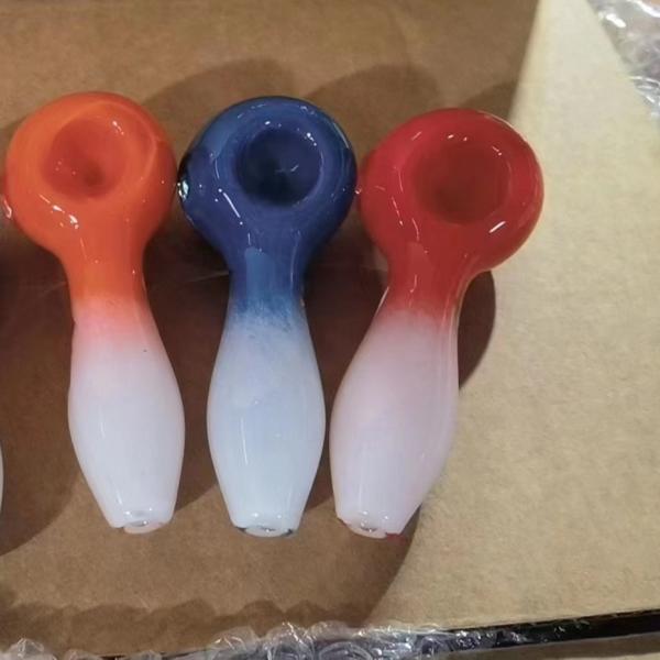 Buy cheap 6mm Thickness Hand Glass Water Pipe Tobacco Hand Pipes Heat Resistant from wholesalers