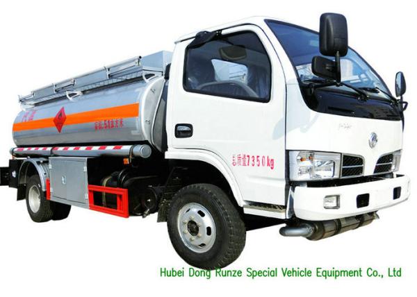 Buy cheap Carbon Steel Fuel Oil Delivery Truck For Vehicle Refueling Anti Corrosion 5000Liters from wholesalers