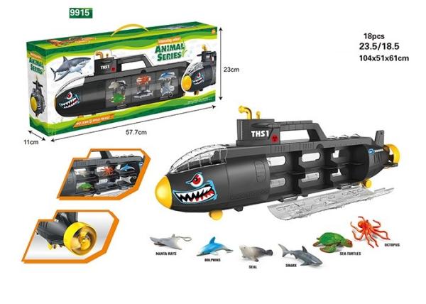 Buy cheap 22 " Submarine Ocean Animal Dinosaur Toys For Toddlers Age 3 PAHS HR4040 CD ASTM from wholesalers