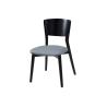 Buy cheap Concise Artificial Gray Upholstered Dining Chairs from wholesalers
