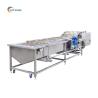 Buy cheap Automatic Conveyor Belt Industrial Fruit Vegetable Cleaning Machine for Farms 480kg from wholesalers