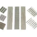 Stainless Steel Wedge Wire Wrapped Curved Sieve Flat Screen Filter Meshes
