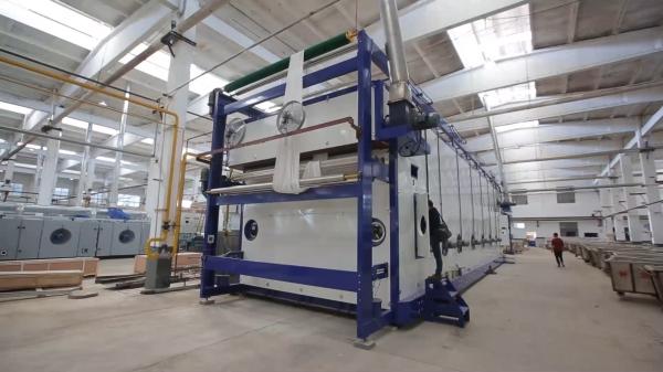 Buy cheap Natural Gas Heating Continuous Long Loop Steamer Machine 600m from wholesalers