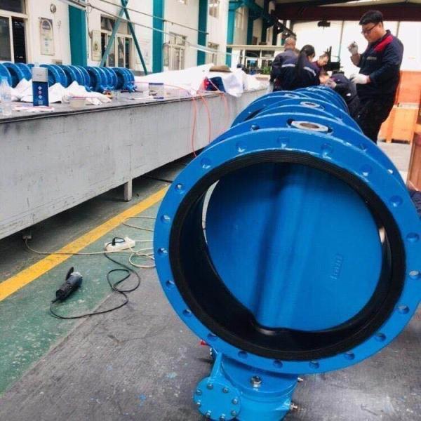 Buy cheap Double Flanged Butterfly Valve For Water from wholesalers