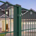 Custom hot dip galvanized double welded wire mesh fence garden fence 868 656