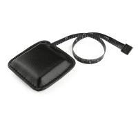 Buy cheap Mini Black Dual-Sided Luxurious Genuine Leather Elastic Apparel Measuring Tape product