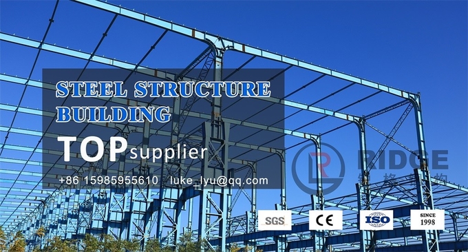 Industrial Steel Structure Warehouse Factory Easy Operation Prefab Steel Barn