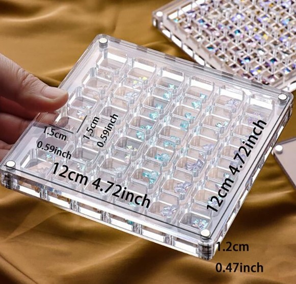New Design Magnetic Seashell Specimen Acrylic Display Box For Jewelry Storage Box