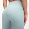 Buy cheap No Front Seam Yoga Pants Capri Customized Logo Tummy Control Butt Lifting Leggings from wholesalers