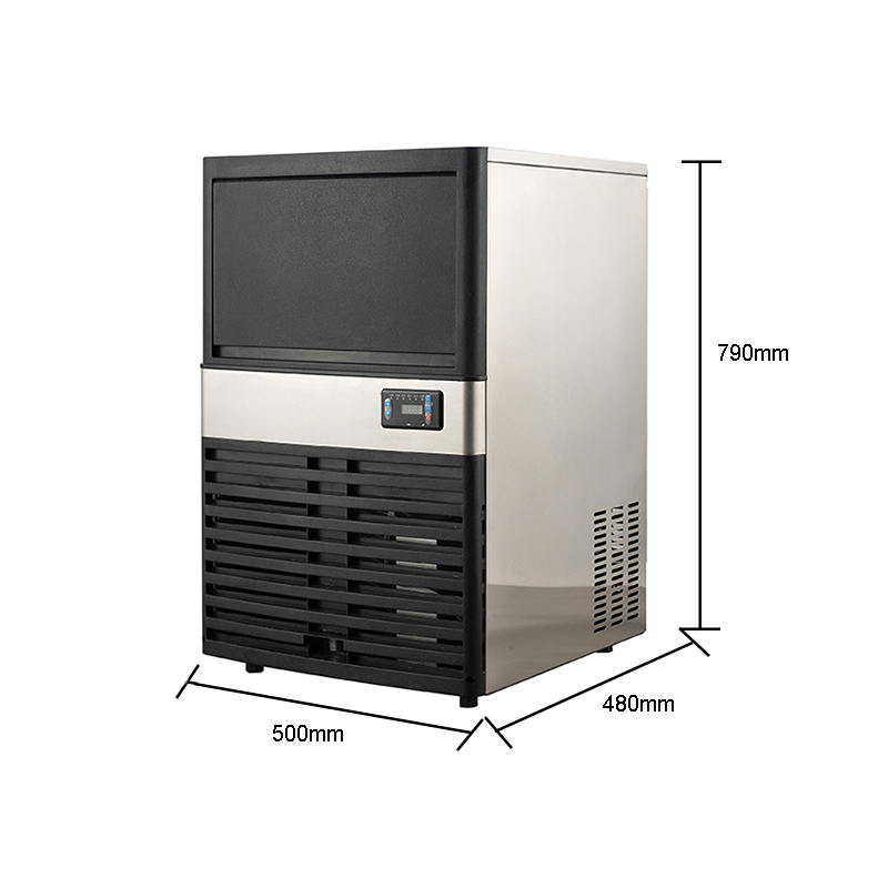 48kg Output Electric Countertop Cube Ice Machine Maker for Professional Ice Production