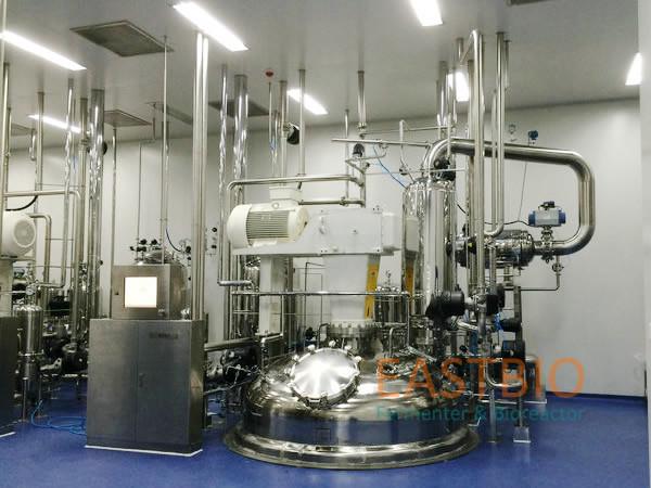 Buy cheap Biopharmaceutical Fermenter System Sterilizable 0.2um Air Filter Floor Stand from wholesalers