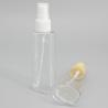 Buy cheap Transparent Oval 42*31*109mm 80ml Plastic Spray Bottles Bulk from wholesalers