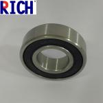 Rubber Cover 6000 N Steel Ball Bearings High Perfprmance With Locking Groove