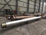 Forged Steel Marine Propeller Shaft Shipbuilding Rudder Shaft