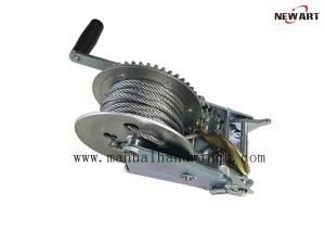 China Capacity 1135kg Manual Hand Winch Anchor With Cable Agriculture Greenhouse on sale
