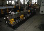 Hot Cutting Double Screw WPC Extruder Machine 400-500kg/H Capacity Long Span